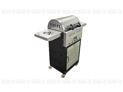 تصویر باربیکیو گازی زغالی گازاکس پلاس مدل 5040 کابینتی